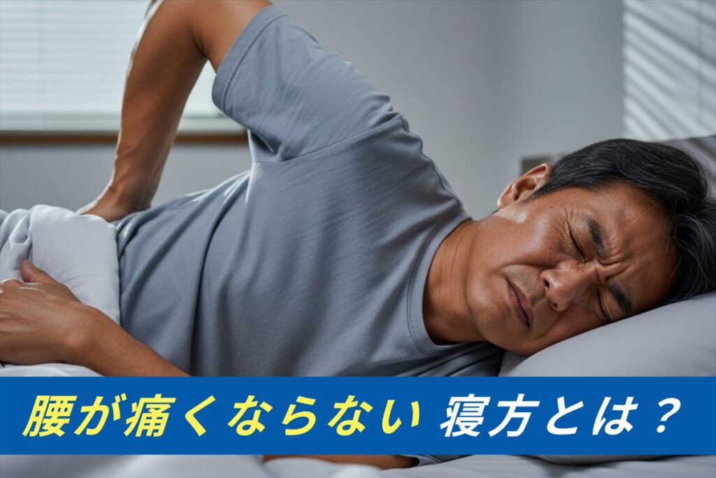 腰が痛くならない！腰痛持ちの寝方完全ガイド